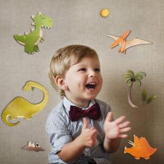 Ango Dinosaurs Αυτοκόλλητα 3 Επιπέδων 14504