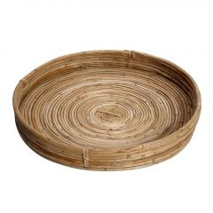 ESPIEL CANE ΔΙΣΚΟΣ ΞΥΛΙΝΟΣ NATURAL 45X45X6 ΚΩΔΙΚΟΣ: KAG145
