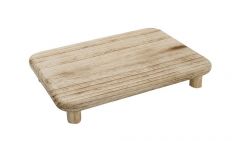 ESPIEL ΠΛΑΤΩ ΞΥΛΙΝΟ NATURAL 33,5X23X5,5 ΚΩΔΙΚΟΣ: XYP223