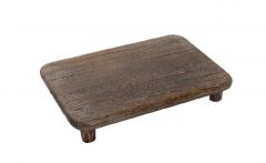 ESPIEL ΠΛΑΤΩ ΞΥΛΙΝΟ ΣΚΟΥΡΟ ΚΑΦΕ 30X20X5,7 ΚΩΔΙΚΟΣ: XYP324