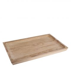 Espiel Πλατώ Σερβιρίσματος Ξύλινο Natural 53x32,5 Εκ. Κωδικός:  XYP235