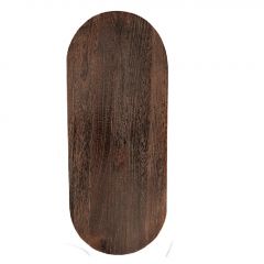 Espiel Πλατώ Σερβιρίσματος Ξύλινο Σκούρο Καφέ 110x33 Εκ. Κωδικός: XYP343