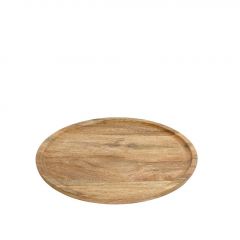 Espiel Δίσκος Σερβιρίσματος Ξύλινος Mango Natural Ø30x2 Εκ Κωδικός: AKB209