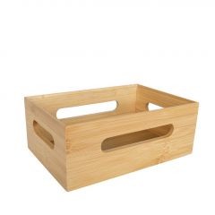 Espiel Κουτί Στοιβαζόμενο Bamboo Natural 30,5x22,3 Εκ. Κωδικός: XYX208