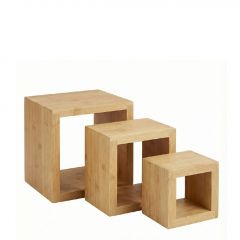 Espiel Σταντ "Κύβος" Bamboo Natural 13-18-23 Εκ. Κωδικός: XYX220
