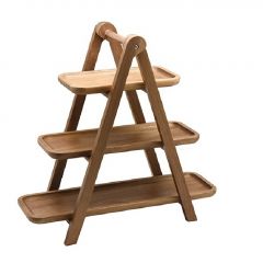 Espiel Δισκος 3 Επιπεδων Ακακιας 39,5Χ17,2Χ38,5Εκ. Κωδικός: XYX225