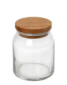 Espiel Δοχείο Αποθήκευσης Γυάλινο Διάφανο 610 ml Κωδικός: KOP102K6