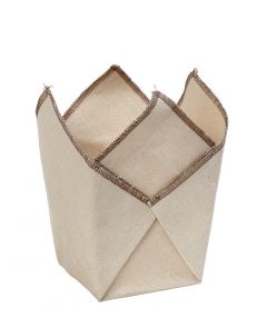 Espiel Ψωμιέρα "Φάκελος" Υφασμάτινη Μπεζ 11x11x21 Εκ. Κωδικός: AMN107
