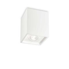 Ideal Lux Σποτ Οροφής Γύψινο Λευκό 13,5 Εκ. Oak Pl1 Square 150468