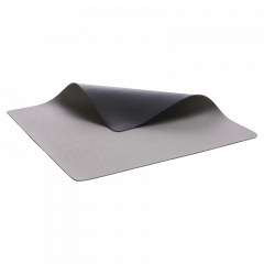 Bitz Σουπλά PVC Διπλής Όψης Σετ 4 Τμχ 46x33 Εκ. - Black/Grey