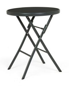 Bizzotto Martinez Τραπέζι Φαγητού Μεταλλικό Μαύρο Ø60x70