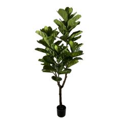 Bizzotto Τεχνητό Φυτό Φίκος Λυράτα Σε Γλάστρα 90x100x180