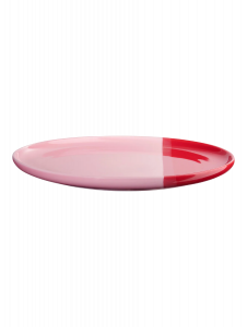Asa Selection JOY Πιάτο Φαγητού Strawberry Smoothie Πορσελάνινο Κόκκινο/Ροζ 26,5 Εκ.