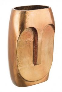 Bizzotto Asmita Βάζο Αλουμινίου Μπρονζέ 19x11x31