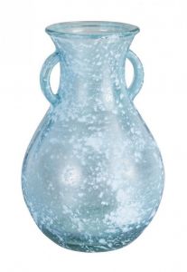 Bizzotto Arleen Αμφορέας Γυάλινος Αντικέ Σιέλ 16x16x24