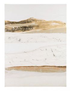 Bizzotto Village Πίνακας Σε Καμβά Μπεζ/Χρυσός 90x2,8x120