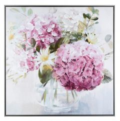Bizzotto Crown Πίνακας Σε Καμβά "Λουλούδια" Πολύχρωμος 82,5x4,5x82,5