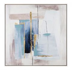 Bizzotto Crown Πίνακας Σε Καμβά "Αφηρημένη Τέχνη" Πολύχρωμος 82,5x4,5x82,5