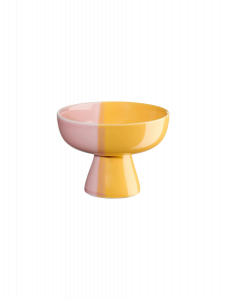 Asa Selection JOY Μπωλ Παγωτού Passionfruit Smoothie Πορσελάνινο Πορτοκαλί/Ροζ Φ11x8 Εκ.