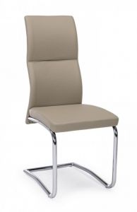 Bizzotto Thelma Καρέκλα Pu Γκρι Καφέ 44x58x104