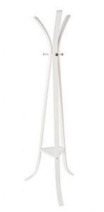 Bizzotto Triomphe Καλόγερος Ξύλινος Λευκός 60x60x180