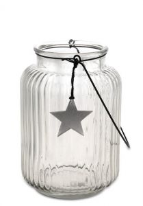 ZAROS ΓΥΑΛΙΝΟ ΦΑΝΑΡΙ ΔΙΑΦΑΝΟ ΡΙΓΕ 17Χ25 ΚΩΔΙΚΟΣ: CF911