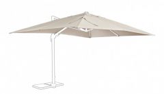 Bizzotto Saragozza Ανταλλακτικό Πανί Ομπρέλας Κήπου Υφασμάτινο Μπεζ 400x300