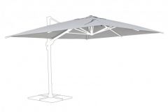 Bizzotto Ines Ανταλλακτικό Πανί Ομπρέλας Κήπου Υφασμάτινο Ανοιχτό Γκρι 400x300