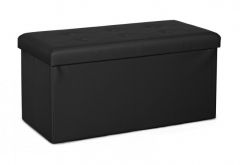 Bizzotto Magda Σκαμπώ Pu Μαύρο 76x38x38