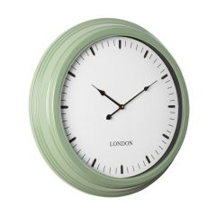 Bizzotto Mathias Ρολόι Τοίχου Μεταλλικό Πράσινο Ø58,5x8,7 Εκ.