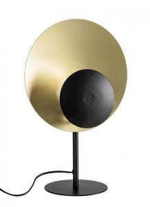 Bizzotto Design Επιτραπέζιο Φωτιστικό Μεταλλικό Μαύρο/Χρυσό 30x17,5x46