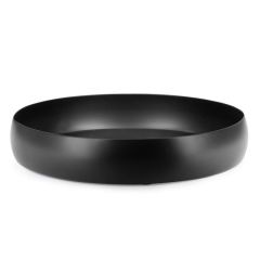 Bizzotto Mythri Διακοσμητικός Δίσκος Μεταλλικός Μαύρος Ø30x5 Εκ.