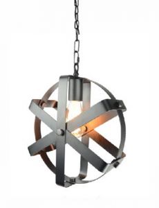 Zaros Φωτ/κό οροφής Neo Industrial διαμ.30cm LS111