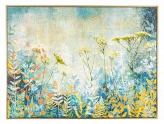 Bizzotto Gallery Πίνακας Σε Καμβά "Άνθη" Κίτρινος/Μπλε 120x3,2x90