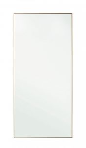 Bizzotto Universe Καθρέπτης Τοίχου Μεταλλικός Χρυσός 80x1,5x170