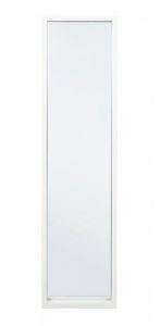 Bizzotto Tiziano Καθρέπτης Τοίχου Ξύλινος Λευκός 32x5x122