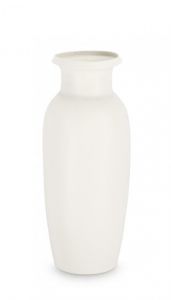 Bizzotto Mediterranean Βάζο Κεραμικό Λευκό Ø13,5x33,5