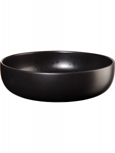 Asa Selection COPPA KURO Σαλατιέρα Πορσελάνινη Μαύρη 27,5 Εκ.