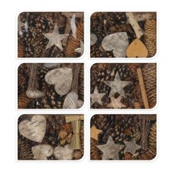 Zaros Κουτί Με Διάφορα Φυσικά Υλικά Διακόσμησης Natural 120gr Κωδικός: KM389