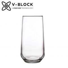 Espiel Allegra V-Block Ποτήρι Κοκτέιλ Γυάλινο Διάφανο 470 ml Κωδικός: SPV420015K6