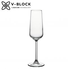 Espiel Allegra V-Block Ποτήρι Σαμπάνιας Γυάλινο Διάφανο 350 ml Κωδικός: SPV440079K6