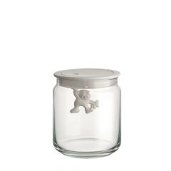 Alessi Gianni Δοχείο Αποθήκευσης Γυάλινο Λευκό 700 ml