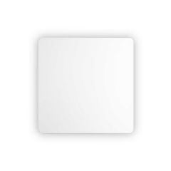 Ideal Lux Φωτιστικό Τοίχου Led Αλουμινίου Λευκό 20x20 Cover Ap Square 195735