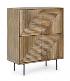 Bizzotto Darsey Ντουλάπι Ξύλινο Mango Natural 92x40x110