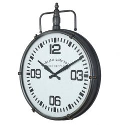 ZAROS ΜΕΤΑΛΛΙΚΟ ΡΟΛΟΙ ΤΟΙΧΟΥ ΜΑΥΡΟ 52Χ9Χ66 ΚΩΔΙΚΟΣ: CL287