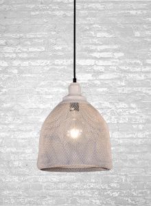 ZAROS ΦΩΤΙΣΤΙΚΟ ΟΡΟΦΗΣ ΜΕΤΑΛΛΙΚΟ ΛΕΥΚΟ/ΓΚΡΙ 28Χ31 ΚΩΔΙΚΟΣ: MR105