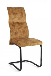 Bizzotto Thelma Καρέκλα Βελούδινη Ώχρα 43,5x62x102