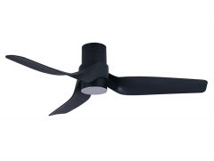 Lucci Air Ανεμιστήρας Οροφής Εξ. Χώρου Με Φως Nautica Black DC 80213354 - Dimmable