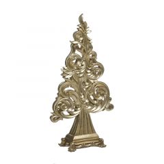 Inart Επιτραπέζιο Χριστουγεννιάτικο Δέντρο Χρυσό 19x9x36 Κωδικός: 2-70-944-0010