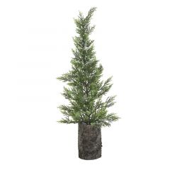 Inart Χριστουγεννιάτικο Δέντρο Πράσινο/Καφέ 80 Εκ. Κωδικός: 2-85-702-0042